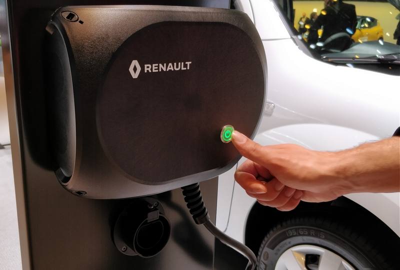 Recharge électrique Renault