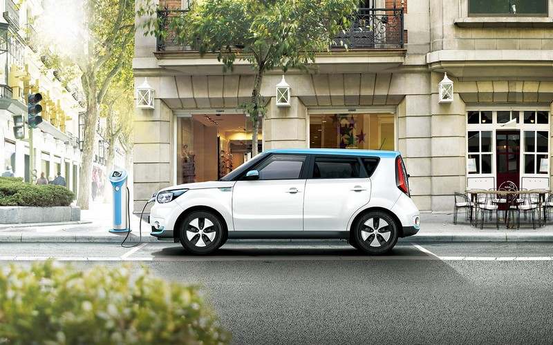 Le Kia Soul EV se recharge