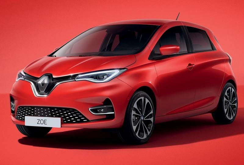 La Renault ZOE 2 en rouge