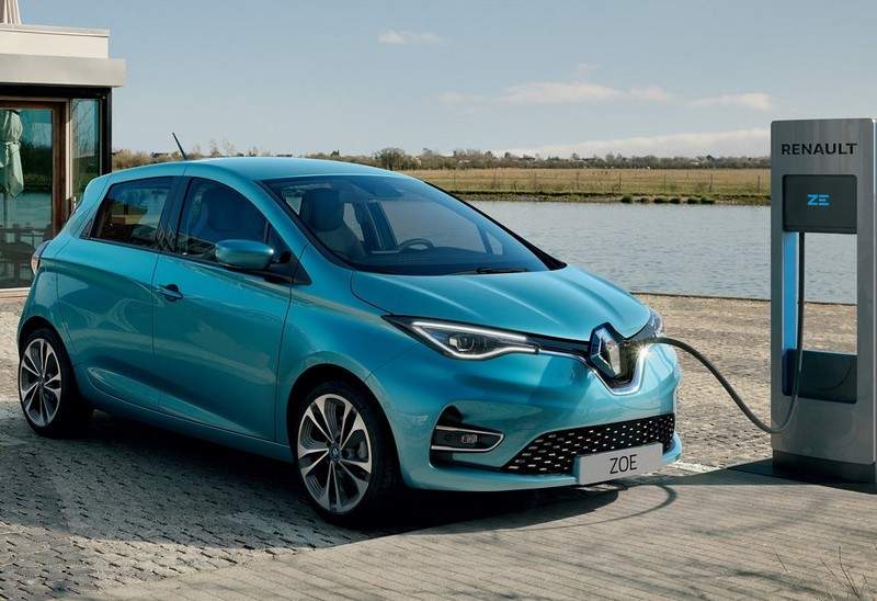 Trappe pour recharger la Renault ZOE 2 2019