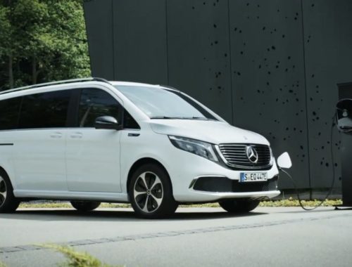 Mercedes EQV se recharge