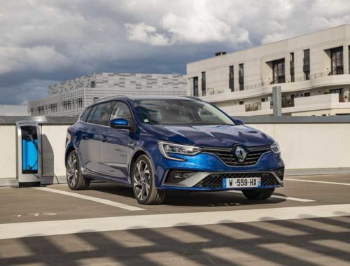 Break Renault megane Hybride se recharge