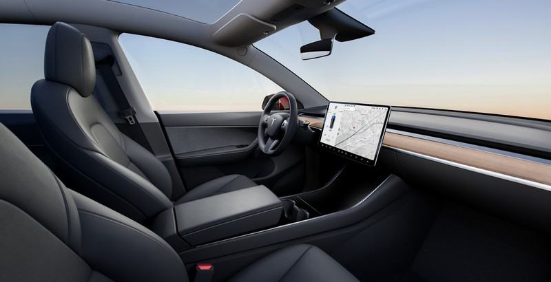 intérieur Tesla Model Y