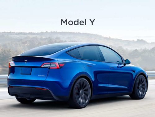 Tesla Model Y arrière