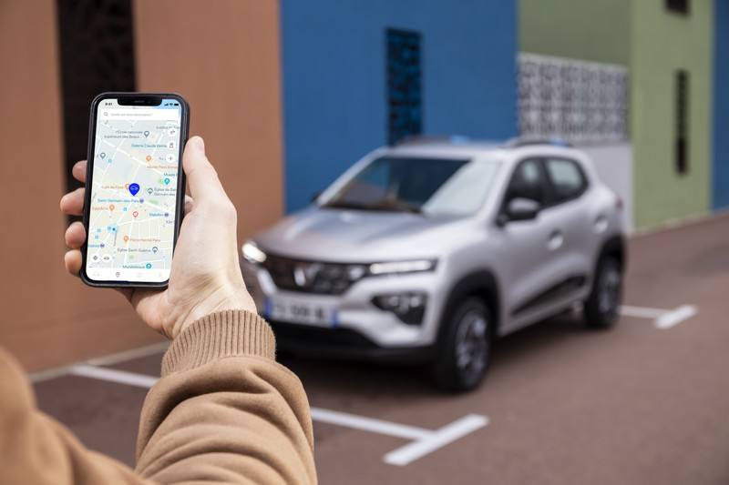 Application pour la Dacia Spring